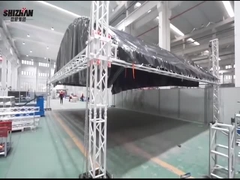 Aluminum Lighting Truss Tower Speech Space Frame Roofing Circular