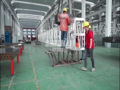 Fardo de alumínio triangular do torneira do OEM para o desfile de moda