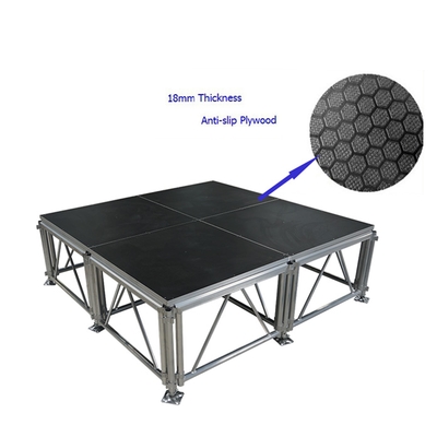 Light Aluminum Stage Platform Customized Plywood Stage Display