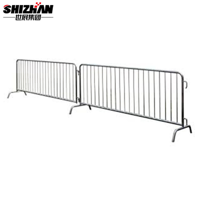 Durable Alloy Folding Steel Metal Barricade Crowd Barrier Fence Removable