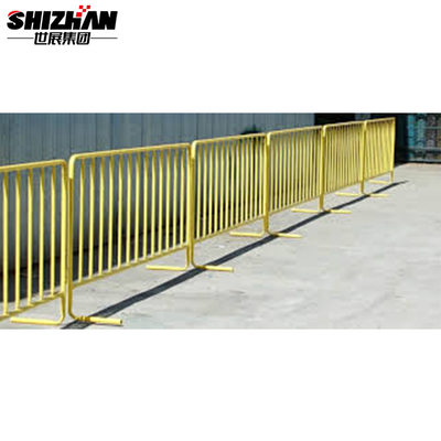 Durable Alloy Folding Steel Metal Barricade Crowd Barrier Fence Removable