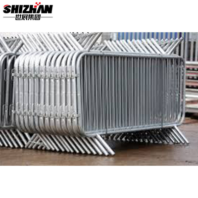 Durable Alloy Folding Steel Metal Barricade Crowd Barrier Fence Removable