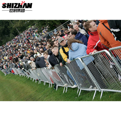 Durable Alloy Folding Steel Metal Barricade Crowd Barrier Fence Removable