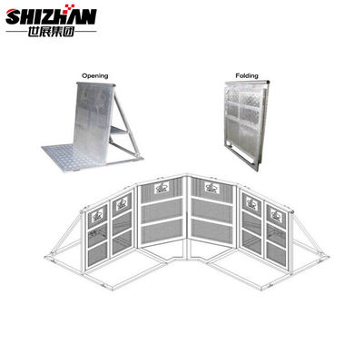 Easy Assemble Aluminum Concert Crowd Control Barriers Outdoor Show