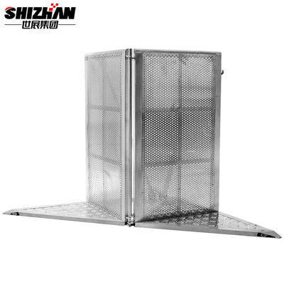 Easy Assemble Aluminum Concert Crowd Control Barriers Outdoor Show