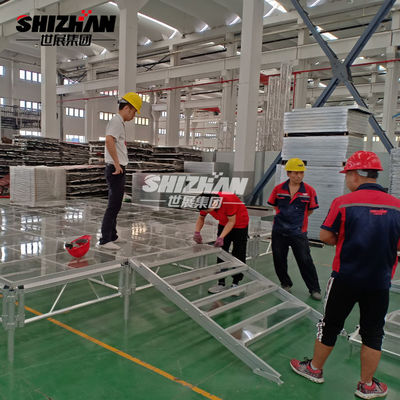 TUV/SGS/CE/ISO9001 Certified 4x4/4x8 Glass Stage Deck