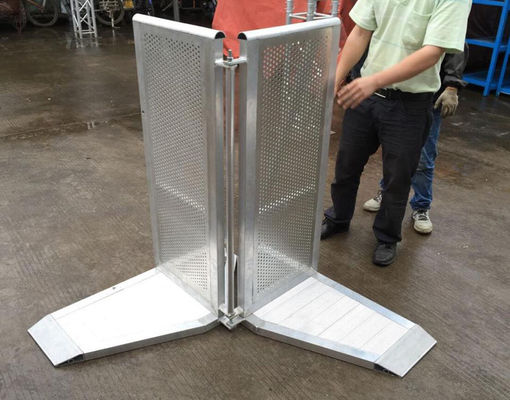 Aluminum Ladder truss Concert Crowd Control Barriers 1m 2m 4m