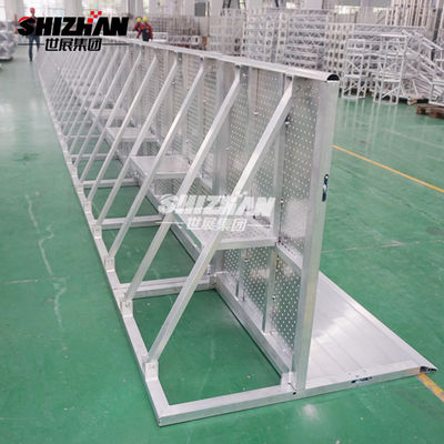 Aluminum Ladder truss Concert Crowd Control Barriers 1m 2m 4m