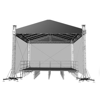 Aluminum Alloy Modular Stage Truss System for Concerts and Events