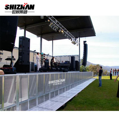 Electric Galvanizing Aluminum Metal Pedestrian Barriers Safety Barricade Fence