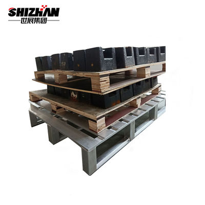 Light Weight Heavy Duty Aluminum Pallets Recyclable Replace High Load Capacity