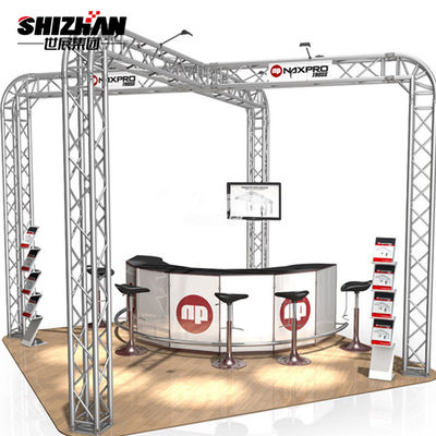 Trade Show Booth 6082-T6 6061-T6 Aluminium Lighting Trusses 290X290mm
